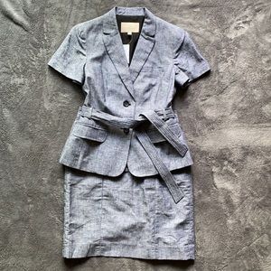 BANANA REPUBLIC | NWT Jacket and Skirt Linen Set | 6
